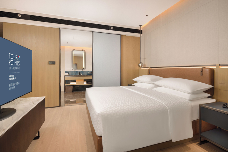 Bedroom 4, Four Points by Sheraton Chengdu, Chunxi Road, Chengdu