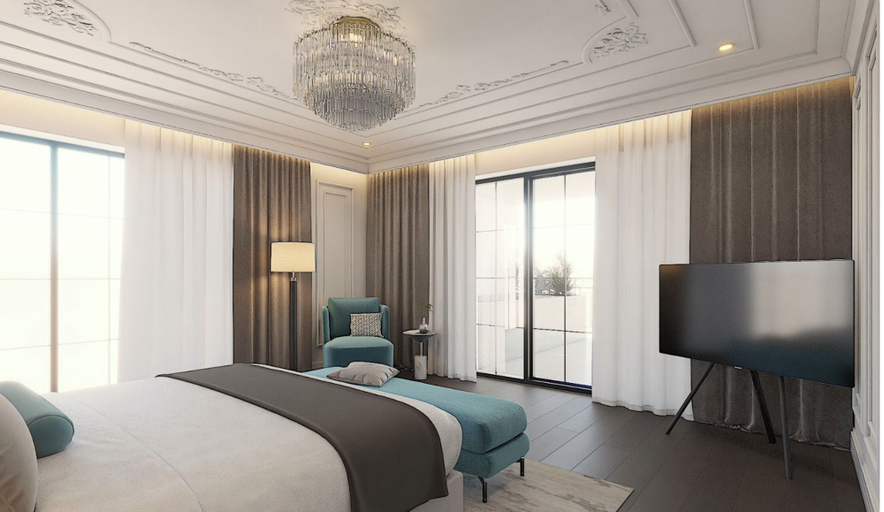 Bedroom 3, Hotel Antica, Stari Grad