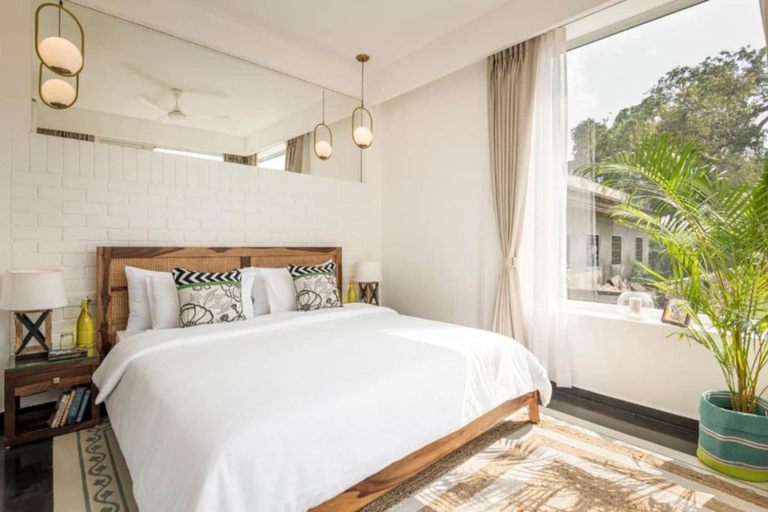 Room 2, Sol by Hireavilla - 2BR w Private Pool in Anjuna, North Goa