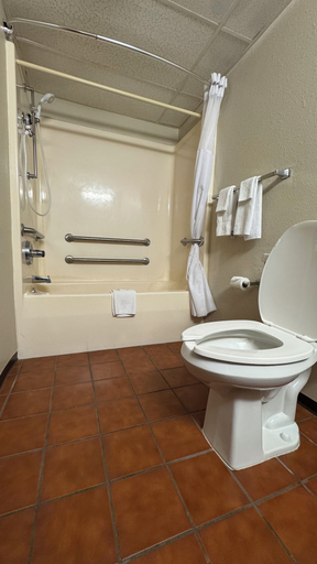 Bathroom 4, Quality Inn West-Branson Theatre District, Taney