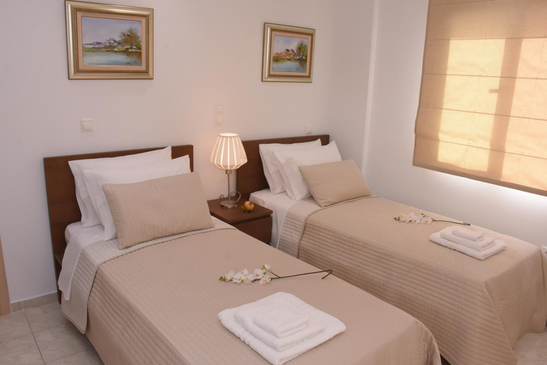 Bedroom 2, Keratea Luxury Villa -Athens Airport, Attica