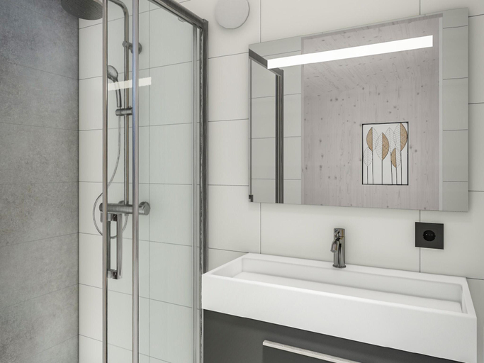 Bathroom, Lodge in Arcen by Recreational Lake, Arcen en Velden