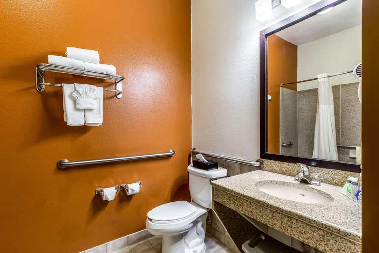 Bathroom 4, Sleep Inn & Suites Stafford, Fort Bend