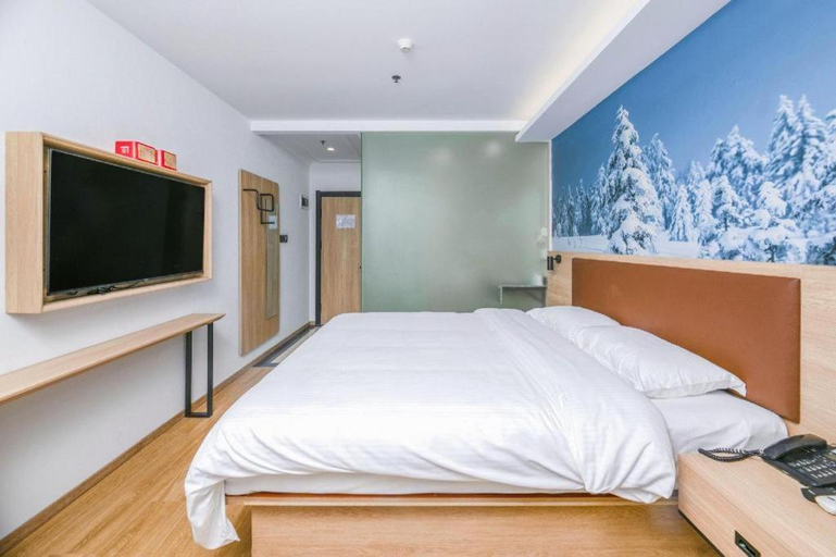 Bedroom 3, GreenTree Inn Beijing Chaoyang District Shilihe Subway Station Express Hotel, Beijing