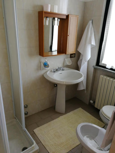 Bathroom, Residence Villa Margherita B&B, Novara