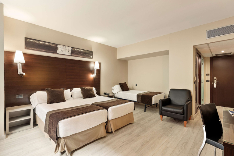 Bedroom 2, Hotel Best Front Maritim, Barcelona