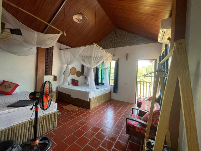 Bedroom 4, Vu Linh Palm House Homestay - Bungalow, Yên Bình