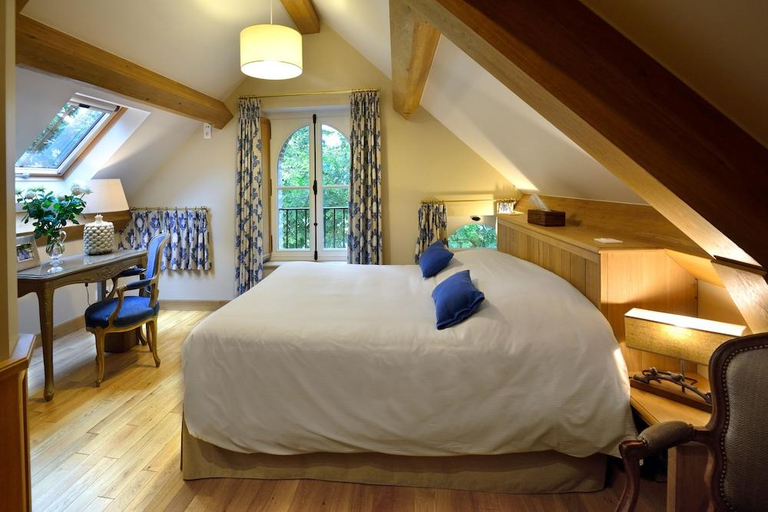Bedroom 2, Chateau-Hotel de Bourron, Seine-et-Marne