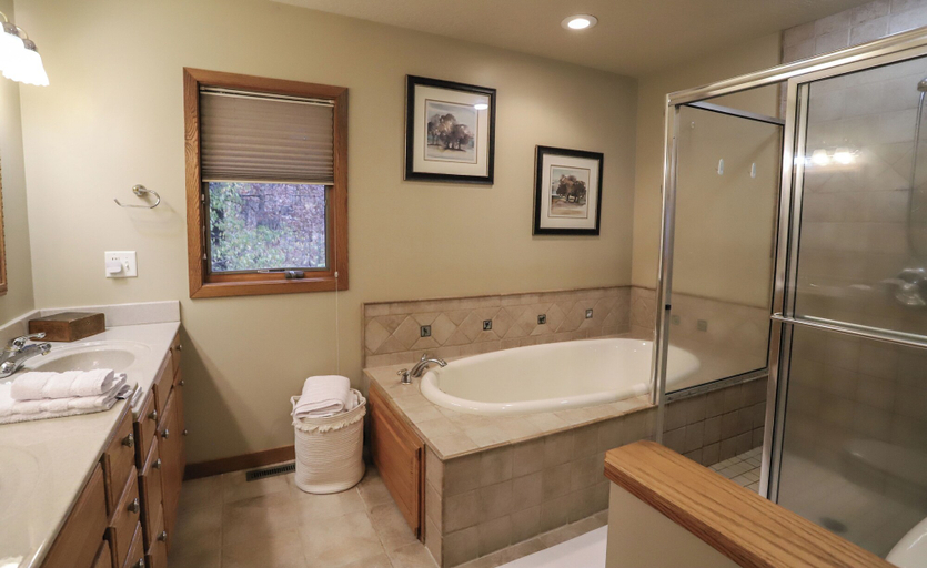 Bathroom 3, LakePlace Bed & Breakfast, Polk