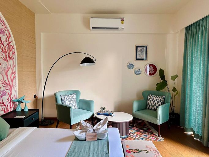 Room 2, Luxe 3bhk Villa Kosha Pvt Pool - 2km to Beach, North Goa