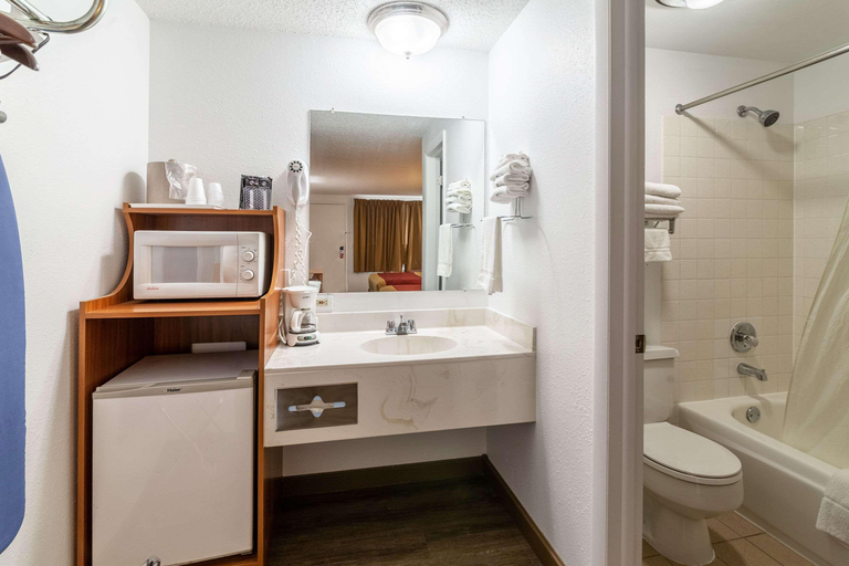 Bathroom 4, Econo Lodge Miles City, Custer
