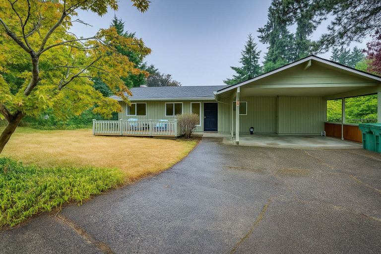 Exterior & Views 2, Peaceful House in Lake Forest Park, King