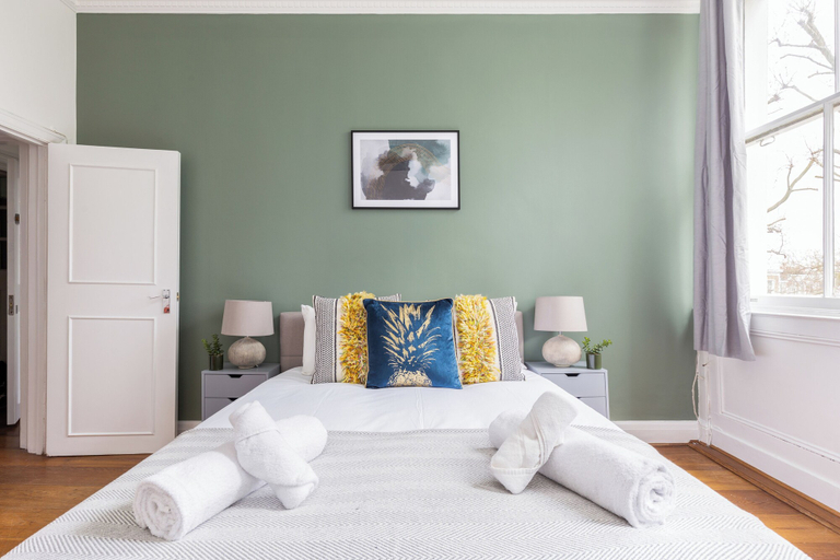 Bedroom 3, The Primrose Hill Flats, London