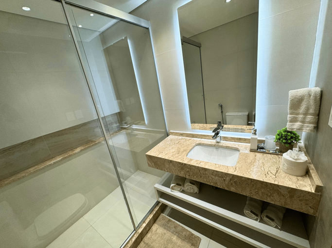 Bathroom 4, ABIBA Apart-Hotel & SPA, Asunción