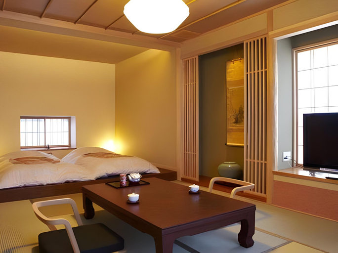 Bedroom, Onsen Ryokan Yusakaso, Hakone