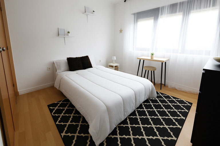 Bedroom, Freedom Surf House, Peniche