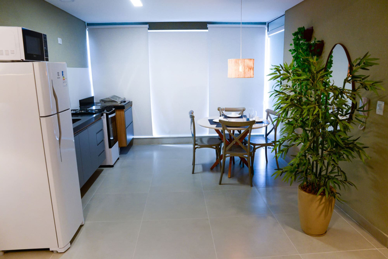 Room 2, Apto c rea Gourmet a 300m da Praia das Toninhas, Ubatuba