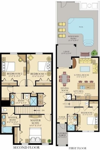 Others 1, 408 OC - Luxe 4BR Townhome Private Pool 11 Guests, Osceola