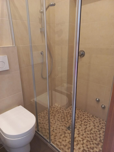 Bathroom 3, Hotel Helvetia, Rimini