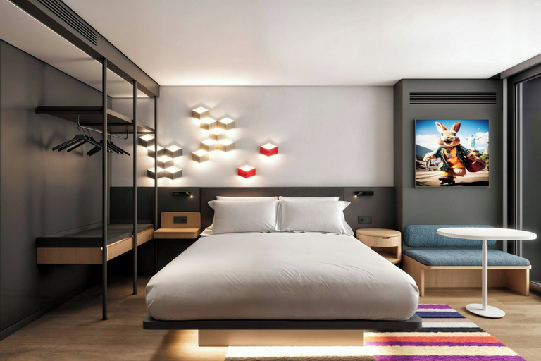 Bedroom 5, Aloft by Marriott Istanbul Karakoy, Beyoğlu