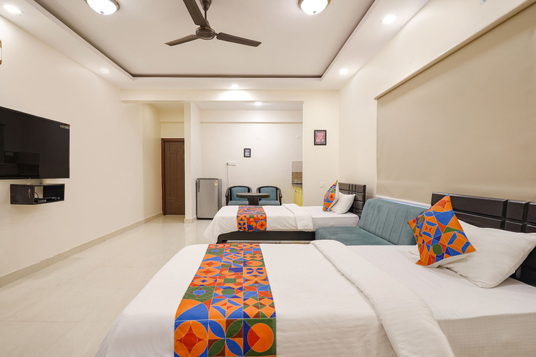 Bedroom 2, FabHotel Maark Inn - Tilak Nagar, Jayanagar, Bangalore