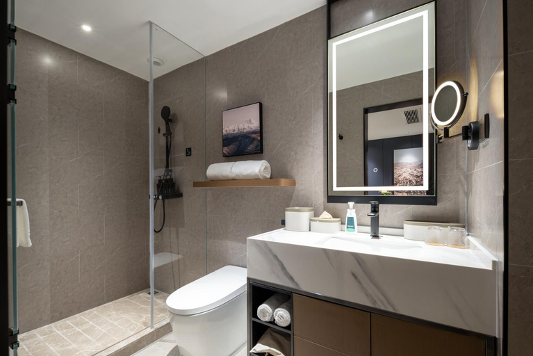 Bathroom 4, Atour Hotel Qidong Phoenix Hui Renmin West Road, Nantong
