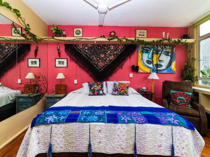 Bedroom 2, Casa Itzae B&B, Mexico City