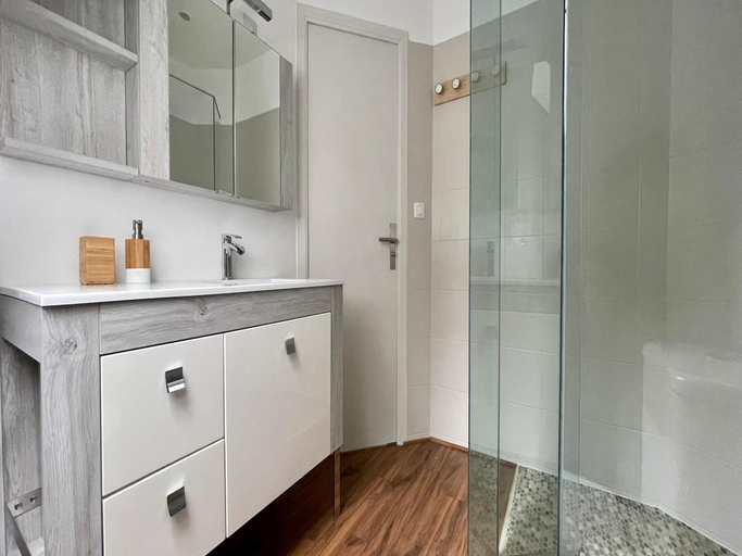 Bathroom 3, Premium holiday home with sea view, Finistère