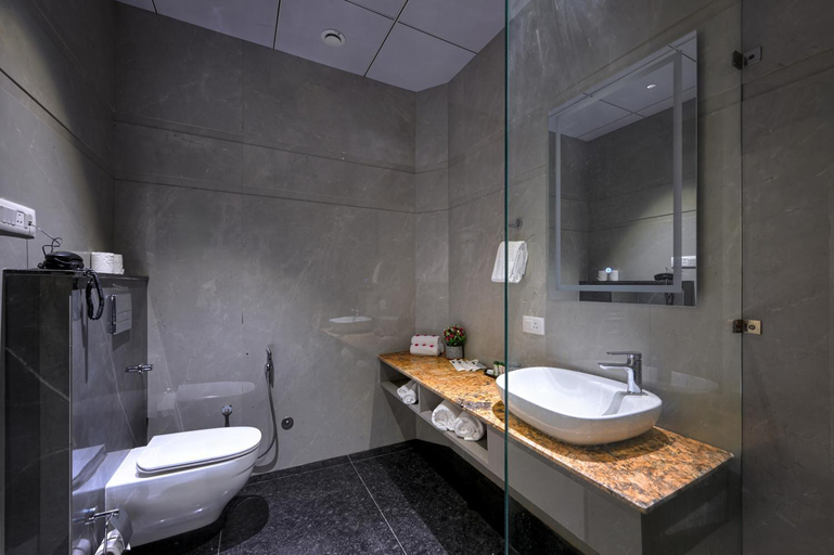 Bathroom 5, Hotel sun ring, Agra