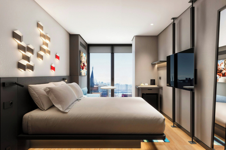 Bedroom 5, Aloft by Marriott Istanbul Karakoy, Beyoğlu