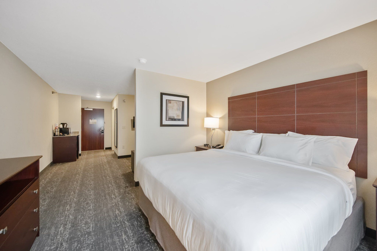 Bedroom 3, Cobblestone Hotel & Suites - Austin, Mower