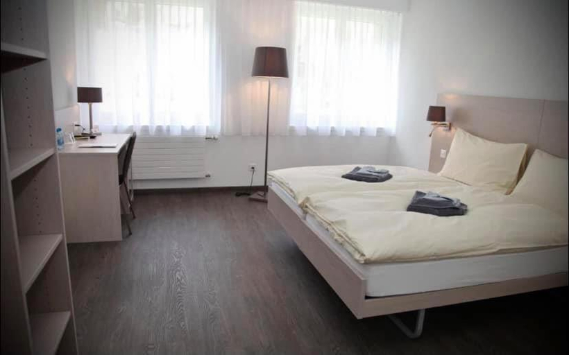 Bedroom 2, Hôtel de Ville le Sentier, Jura-North Vaudois