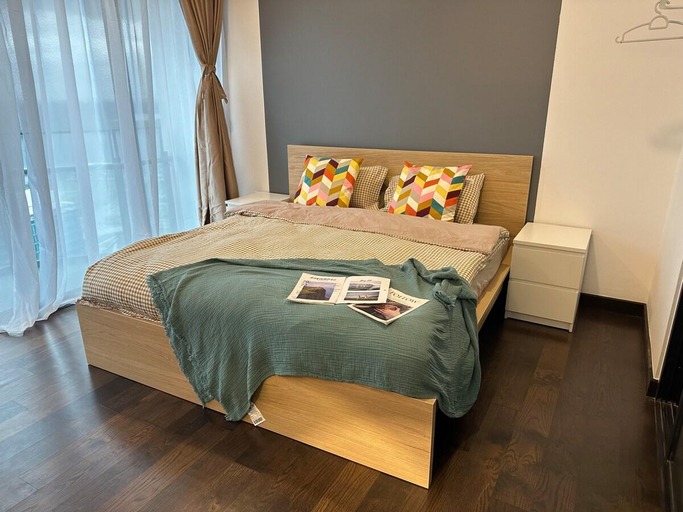 Bedroom 2, Almas Suites Modern Studio Netflix 100mbps By STAY, Johor Bahru