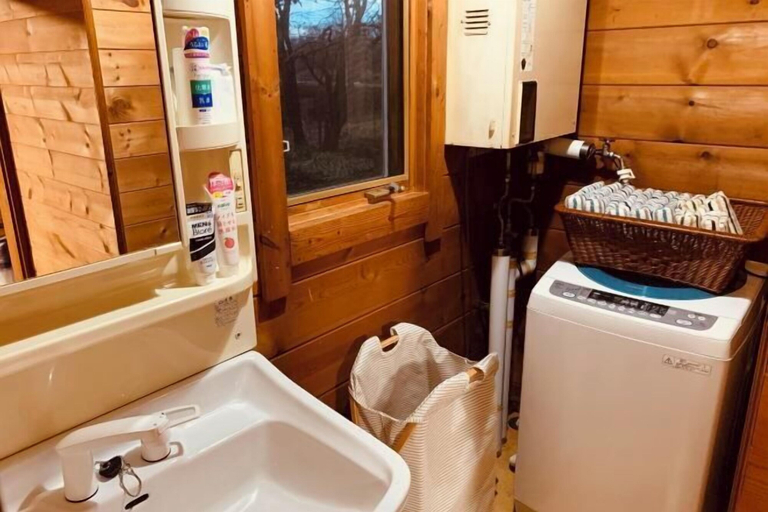Bathroom 3, Tomy's Log House - Need Car, Shiraoi