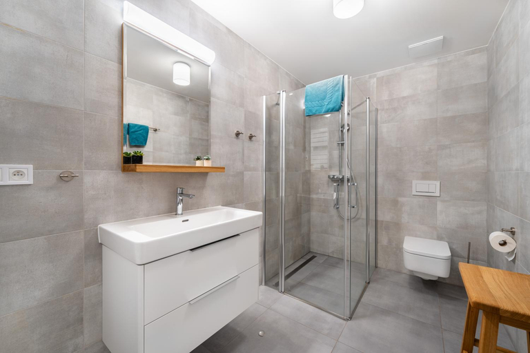 Bathroom, Wellness apartman Pila na Kvilde, Prachatice