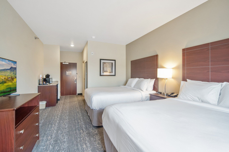 Bedroom 3, Cobblestone Hotel & Suites - Austin, Mower