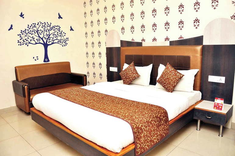 Bedroom, Hotel Marudhar Palace, Bikaner