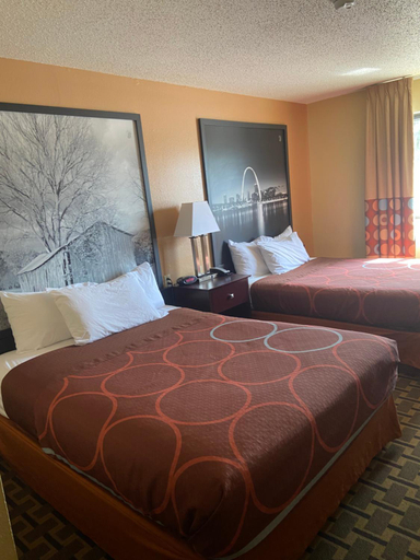 Bedroom 3, Super 8 by Wyndham Lebanon, Laclede