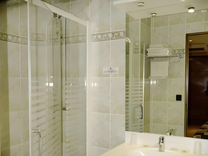 Bathroom 4, Logis Hotel Des Sources, Aube