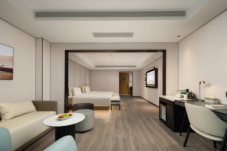 Bedroom 3, Atour Hotel Qidong Phoenix Hui Renmin West Road, Nantong