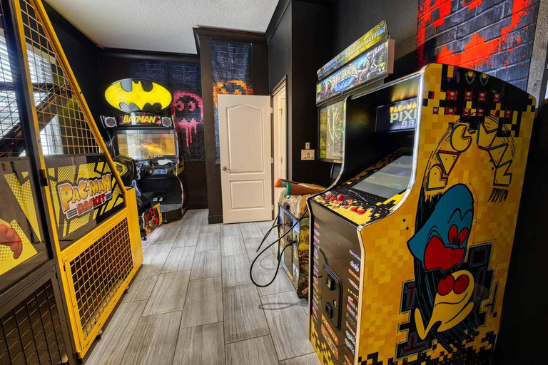 Food & Drinks 4, Cosmic Villa with Space Theme BR, Theater & Game Loft, Polk
