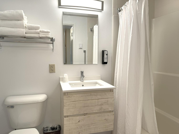 Bathroom 4, Atlantic Eyrie Lodge, Hancock