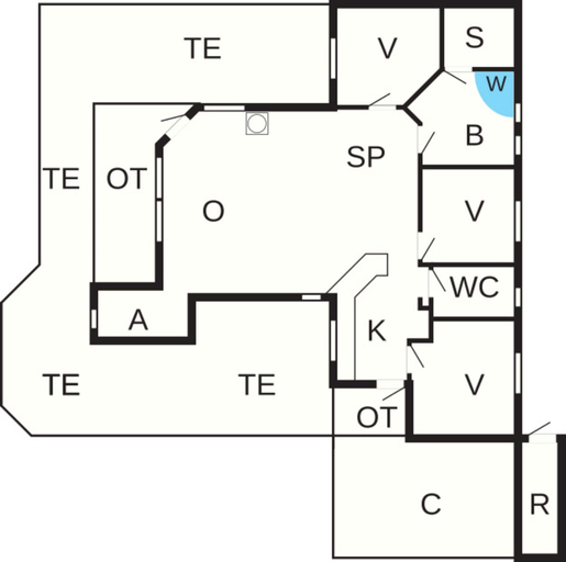 Floor plan, 7 Person Holiday Home in Hejls, Kolding