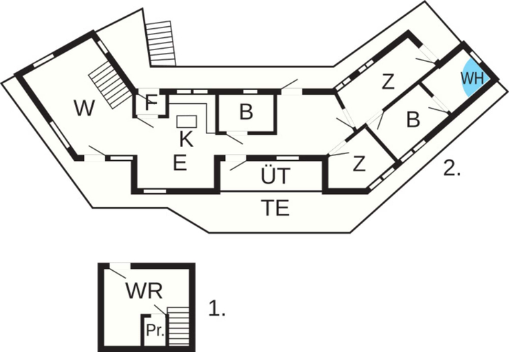 Floor plan, 4 Person Holiday Home in Knebel, Syddjurs