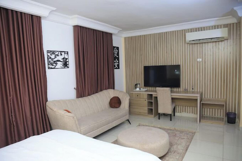 Bedroom, Dekins Homes and Apartments, AbujaMun