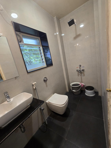Shower, Hotel Sai Palace, Satara