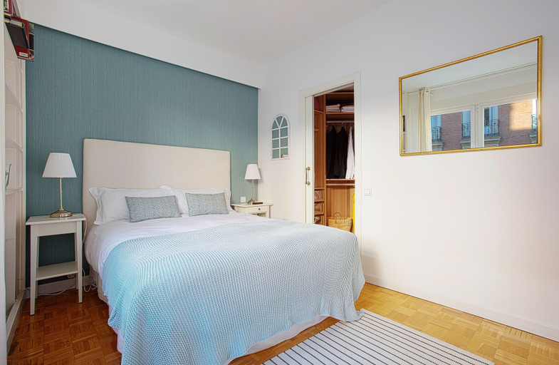 Bedroom 3, Apartment Near Retiro Park & Prado Museum Retiro I, Madrid