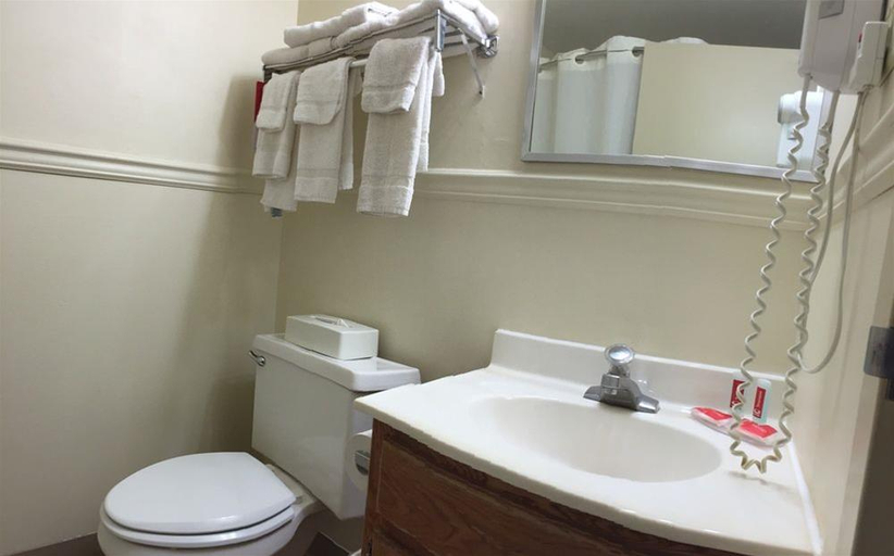 Bathroom 4, Econo Lodge Airport, Berks