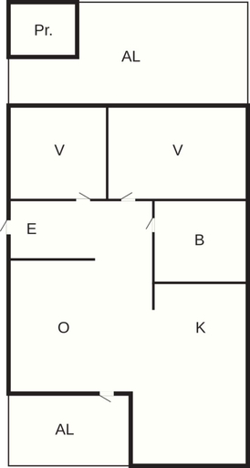 Floor plan, 4 Person Holiday Home in Skummeslovsstrand, Laholm