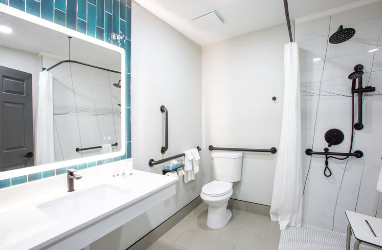 Bathroom, Hotel Elev8 Flagstaff Trademark Col By Wyndham, Coconino